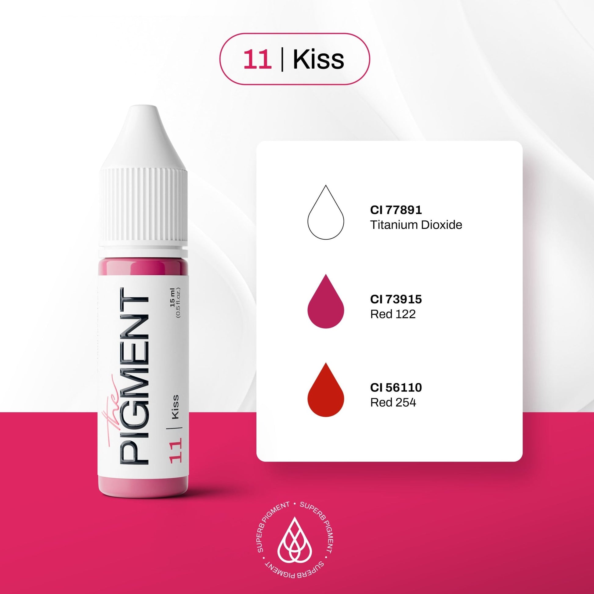 The Pigment - 11 Kiss - 15ml