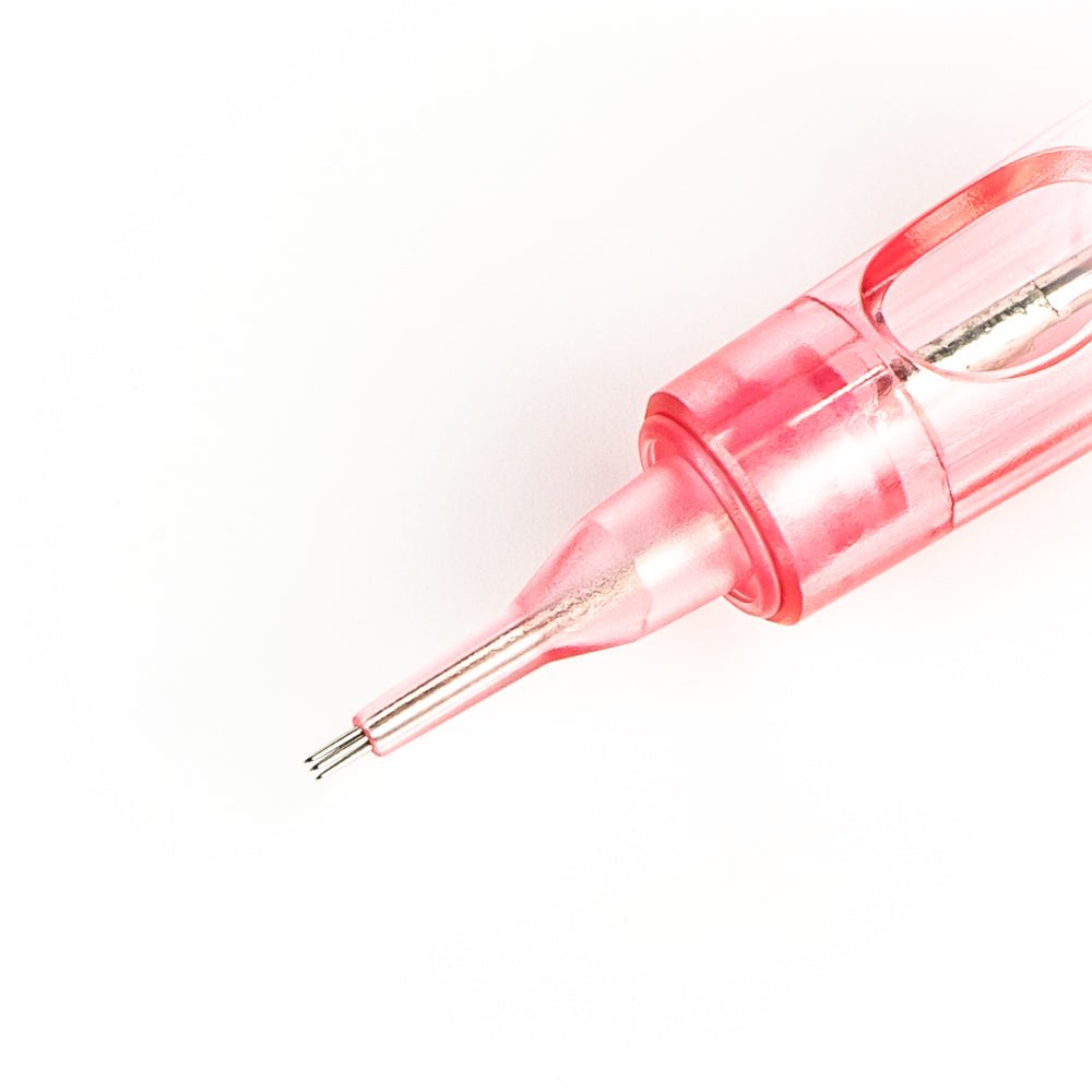 Close-up of the KWADRON PMU Optima 5 Magnum needle configuration