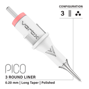 The Pigment - Vertix Pico Cartridges 3 Round Liner