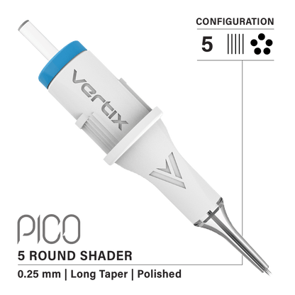 The Pigment - Vertix Pico Cartridges 5 Round Shader